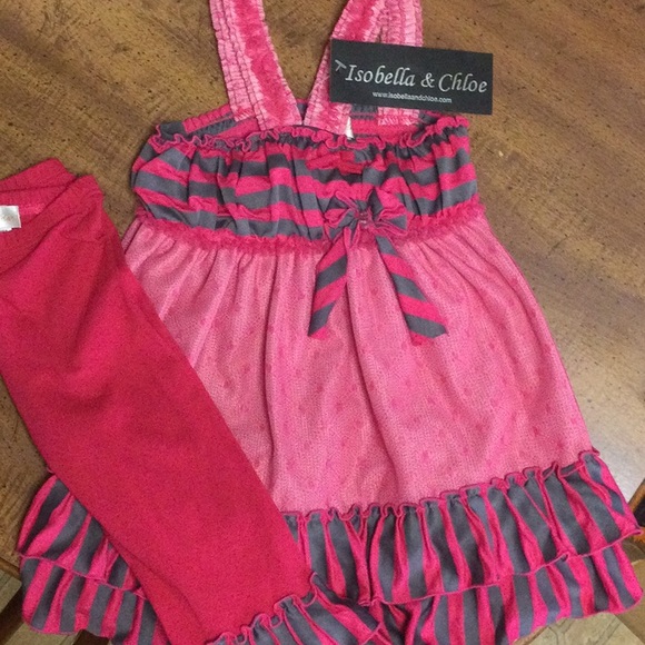 Isobella & Chloe Other - NWT Isabella & Chloe 2 piece 3T girls set